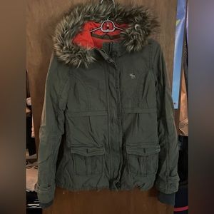 abercrombie girls parka